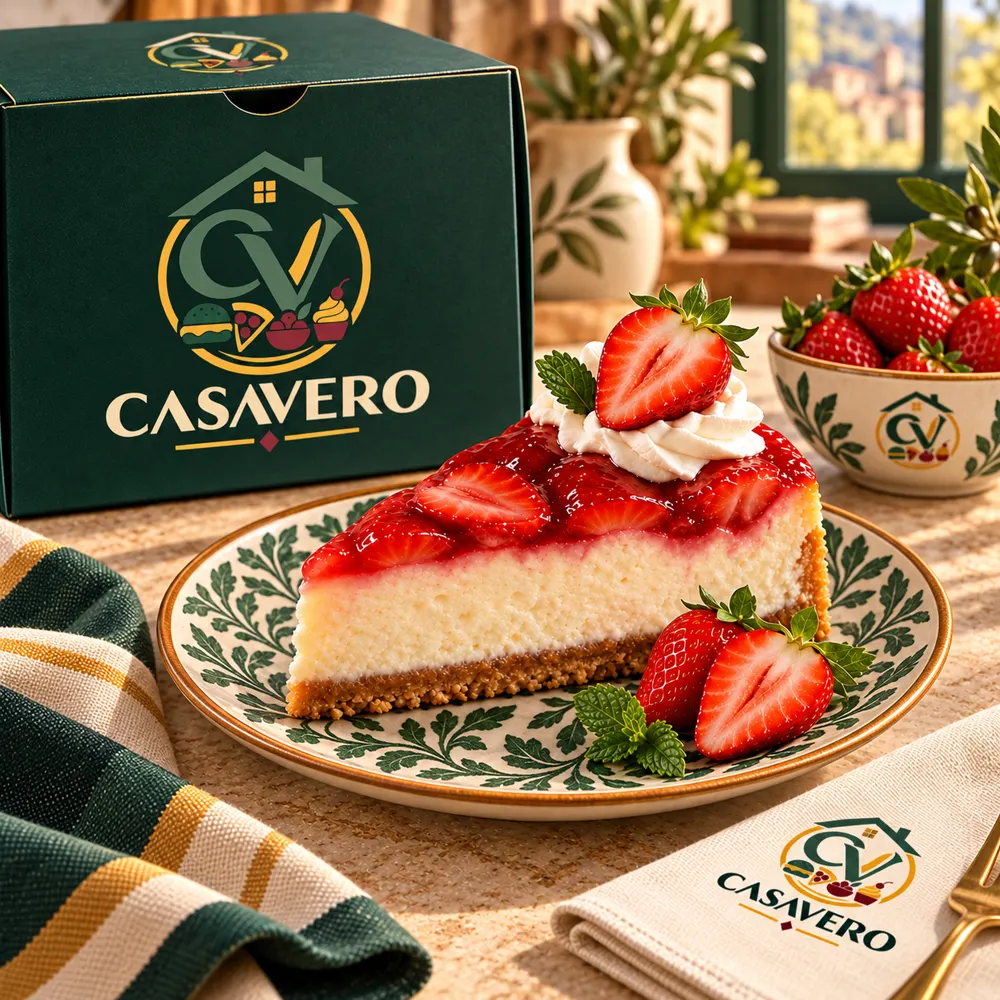 Casavero Cheesecake de Morango
