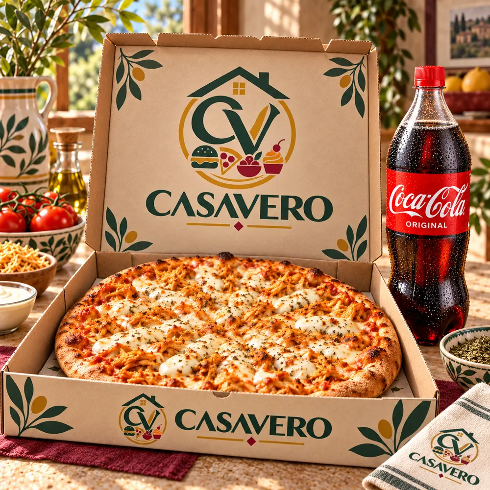 Pizza Frango com Requeijão
